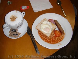 English Breakfast, French Coffee!
