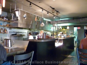 Fraser50002 Open kitchen as viewed from the main dining area