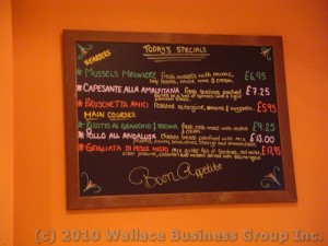 Daily Specials