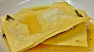 Wild Mushroom and Chevre Ravioli
