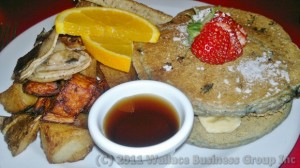 Vegan Blueberry Pancakes