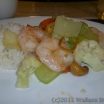 Shrimp with cashews